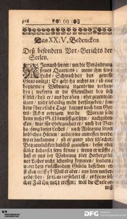 Das XXIV. Bedencken.