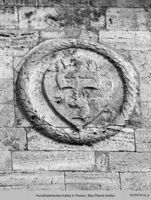 Zwei Wappen der Familie Aragazzi
