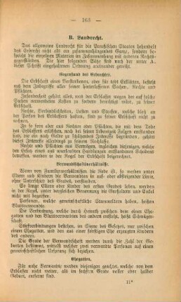B. Landrecht