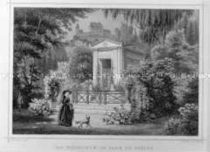 Das Mausoleum im Park zu Coburg (aus einer Folge)