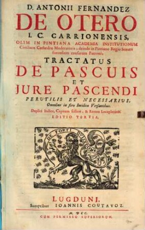 Tractatus de pascuis et iure pascendi