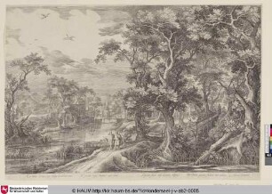 [Landschaft mit Tobias und dem Engel; Landscape with Tobit and the Angel]