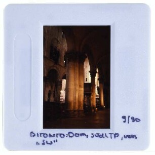 Bitonto, Kathedrale : südlicher TP, von Südwesten