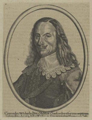 Bildnis des Conradus Widerholtius
