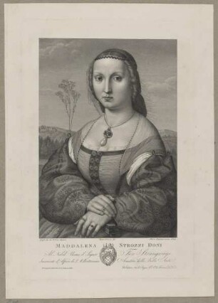Bildnis der Maddalena Strozzi Doni