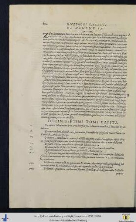 Tomus XVII.