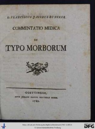De Typo Morborum.