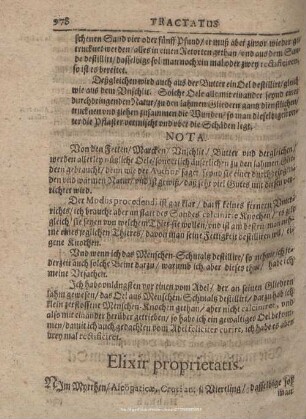 TRACTATUS DE ELIXIRE PROPRIETATIS.
