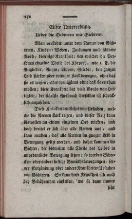 Eilfte Unterredung.