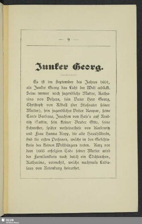 Junker Georg
