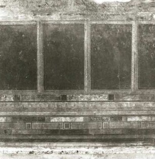 Pompeji, Mysterienvilla. Freskenmalerei, II. Stil