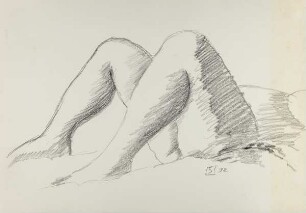Ohne Titel (Angewinkelte Beine)
