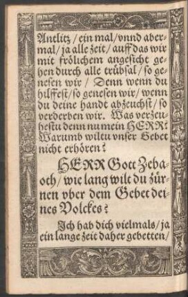 Herr Gott Zebaoth ...