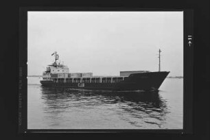 Donar (1979), Frachtschiff, Reederei Friedrich Beutelrock KG, Lübeck, Bau-Nr. 698