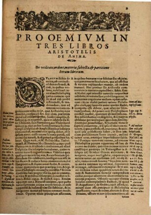 Commentarii Collegii Conimbricensis in tres libros de anima Aristotelis