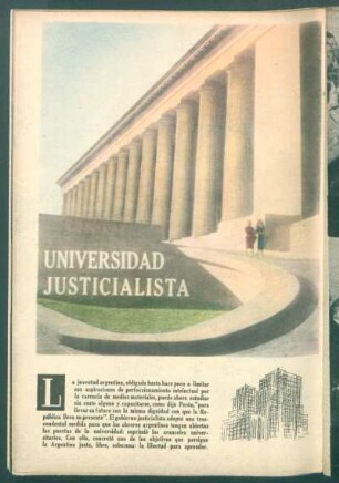Universidad justicialista