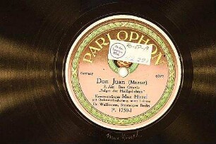 Don Juan : 2. Akt - Don Ottavio "Folget der Heißgeliebten" / (Mozart)Enthält außerdem: Don Juan, 1. Akt - Don Ottavio "Nur ihrem Frieden weih' ich mein Leben" / (Mozart) [Don Giovanni ]
