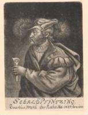 Sebald IV. Pfinzing, Ratsherr; geb. 1487; gest. 1543