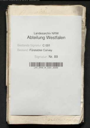 Reichstagsberichte (Gesandter Karg von Bebenburg)