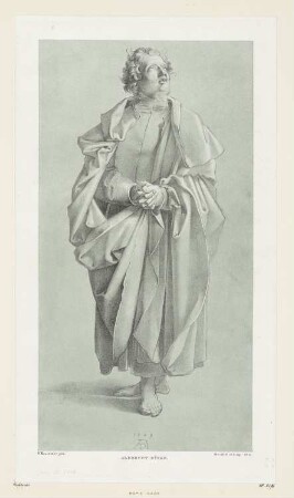 Heiliger Johannes betend