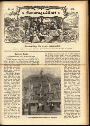 Ausgabe vom Sonntag, den 15. Oktober 1905.