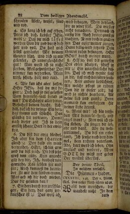 Der dritte Theil. In welchem verfasset, Die Psalmen-Lieder.