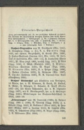 Literatur-Verzeichnis