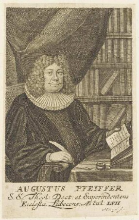 Bildnis des Augustus Pfeiffer