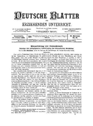 Körperbildung und Persönlichkeit : (Fortsetzung)