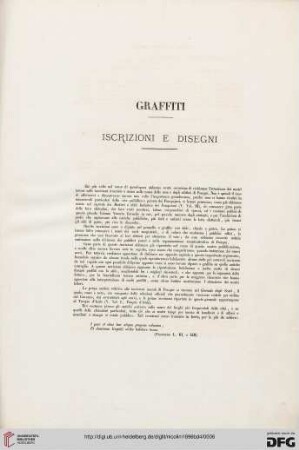 Graffiti: Iscrizioni e disegni