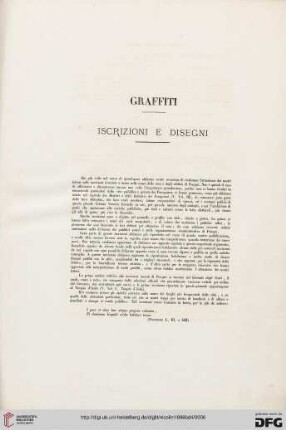 Graffiti: Iscrizioni e disegni