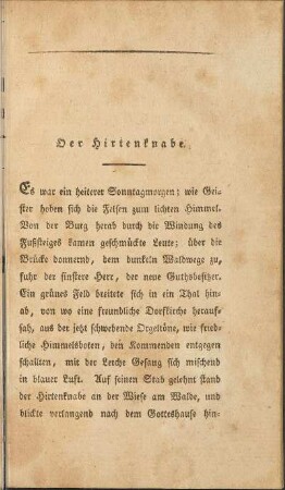 Der Hirtenknabe