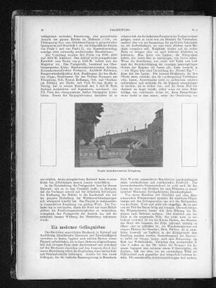 Ein moderner Gefängnisbau