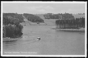 Kriebstein. Andreas-Hecht-Blick, Talsperre