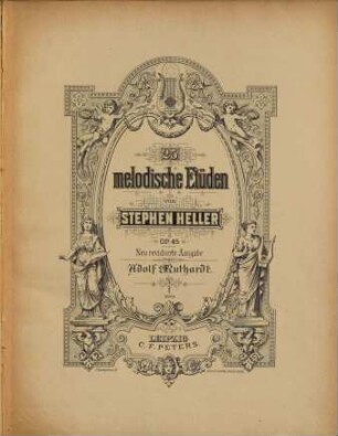 25 melodische Etüden : op. 45 = 25 melodious studies