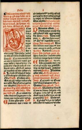 Dominica prima adventus domini