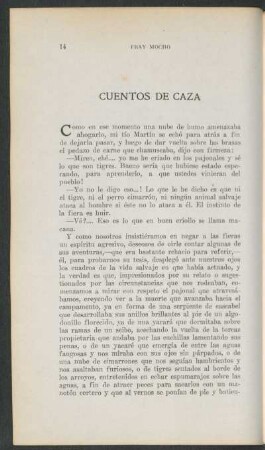 Cuentos de caza