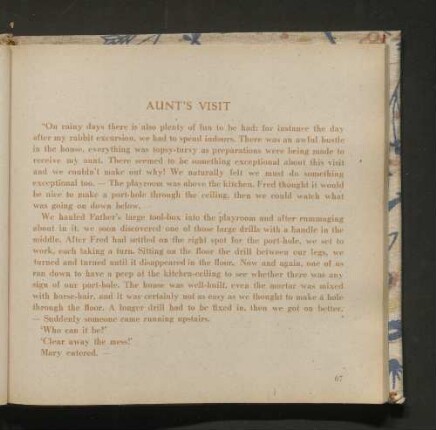 Aunt's Visit