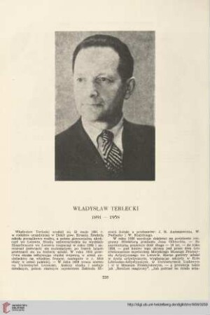 21: Władysław Terlecki 1891 - 1958