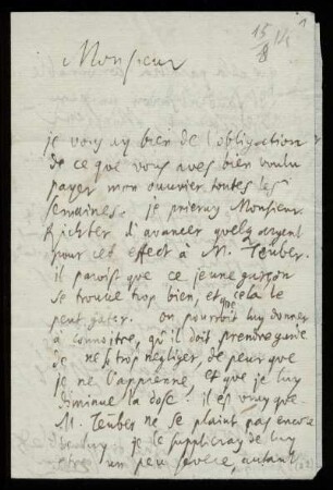 Brief von Gottfried Wilhelm Leibniz an Christoph Enoch Buchta
