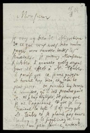 Brief von Gottfried Wilhelm Leibniz an Christoph Enoch Buchta 