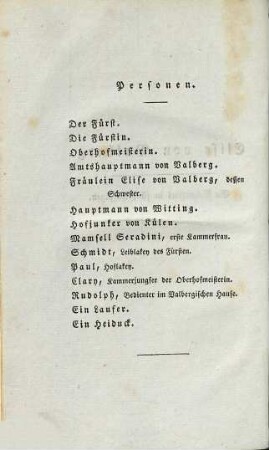 A. W. Ifflands dramatische Werke, 7. Elise von Valberg. Das Gewissen. Luassan