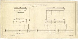Pfann, Paul; München; Pettenkofer-Denkmal - Sockel (Ansichten)