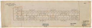 Wohnhausbebauung Seegefelder Straße für Harre, Berlin-Spandau: Haus 24-29, Grundriss Erdgeschoss, Obergeschoss 1:100