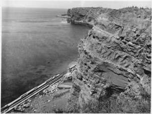 Steilküste Helgoland, Südwestschutzmauer