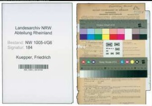 Entnazifizierung Friedrich Kuepper , geb. 05.03.1903 (Lehrer)