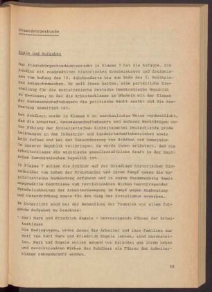 Staatsbürgerkunde