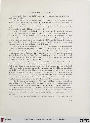2.Ser. 1.1908: De Mariakerk te Nijmegen