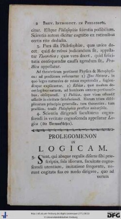 Prolegomenon In Logicam.
