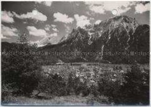 Mittenwald, Blick auf den Ort
